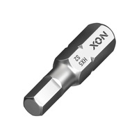 Бита НEX 5х25мм 1/4" NOX COREBIT