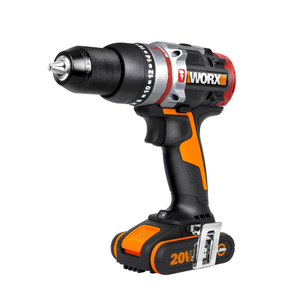 Шуруповерт WORX WX354, 20В, 2.0Ачх2  УДАРНЫЙ кейс