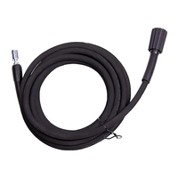 Шланг напорный армированный резиновый 5м quick connect + резьба M22х1,5ммCHAMPION