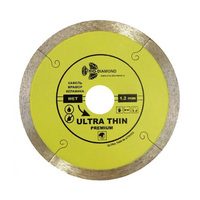 Диск алмазный 125х22.23х1.2х8мм СПЛОШНОЙ ULTRA THIN HOT PRESS TRIO-DIAMOND // UTW502