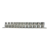 Набор головок 12 пр. 1/2"DR 10-24мм 12-гранные на держателе OMBRA 912312