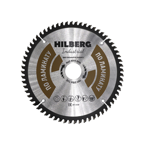 Диск пильный по ламинату 190х30/20х64Т Hilbert Industrial