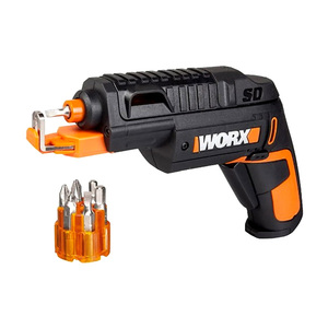 Отвертка аккумуляторная WORX WX255 SD Slide Driver 4В ЗУ набор бит 6шт