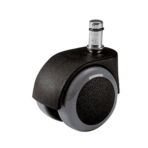 Колесо меб. черн. d50мм (30кг) креп. штырь М11 // 6009050