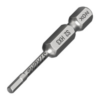 Бита НEX 3х50мм 1/4" Torsion NOX STRONG