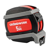 Рулетка  5м х 32мм GRANDWORK PRO с фиксатором