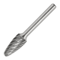 Борфреза форма F  8*20*65мм хв.6мм INOX (по нержавейке) ТМ ПрофОснастка № 854
