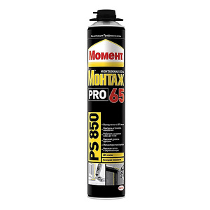 Пена монтажная МОМЕНТ Монтаж PRO 65 РS850