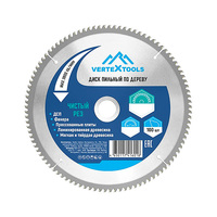 Диск пильный по дереву 450х50/32х100Т VERTEXTOOLS