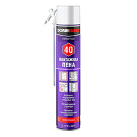 Пена монтажная бытовая всесезонная DONEWELL ENERGY FLEX 40