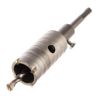 Коронка  35х50мм по бетону SDS+ в сборе, 3 резца MOS-DISTAR