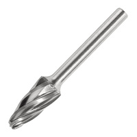 Борфреза форма F  8*20*65мм хв.6мм ALU (по алюминию) ТМ ПрофОснастка № 954