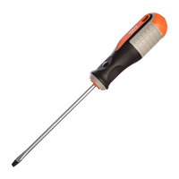 Отвертка шлицевая SL 4.0х100мм OMBRA ROUND GRIP 750410