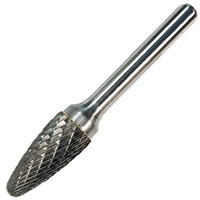 Борфреза форма F  6*16*61мм хв.6мм UC, тв. сплав ТМ ПрофОснастка № 330