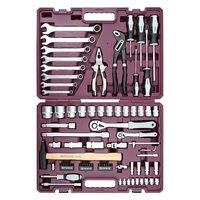 Набор инструмента  77пр. 1/4", 1/2"DR THORVIK TS077