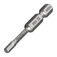 Бита НEX 4х50мм 1/4" NOX STRONG TORSION