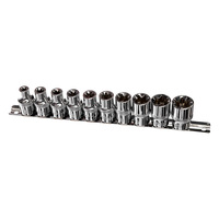 Набор головок 10 пр. 1/2"DR внешний TORX (Е) Е8-Е24 на держателе OMBRA 912610