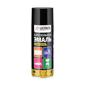 Эмаль ULTIMA RAL-9005 глянцевый аэрозольная