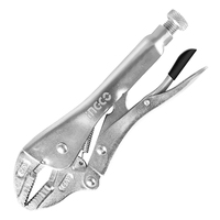 Зажим ручной 250мм с фиксатором INGCO HCJLW0110