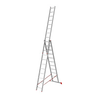 Лестница 3 х 10 ступ. алюм. PRO STARTUL 250/631/264см 15,3кг
