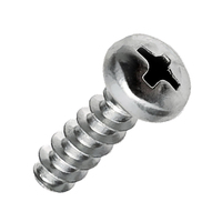 Саморез для пластмасс М4,0х12мм полуцилиндр, оц. РН2 FIXIT