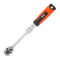 Трещотка 1/4"DR 72 зубца 165-215мм телескоп. PRO STARTUL