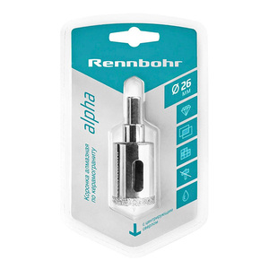 Коронка алмазная по керамограниту RENNBOHR 26мм