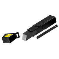 Лезвия 18х100х0,5мм сегментированные (50шт) OLFA OL-LBB-50B BLACK MAX