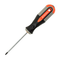 Отвертка крестовая РН 0х 75мм OMBRA ROUND GRIP 751075