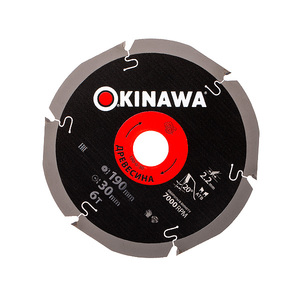 Диск пильный дерево OKINAWA 6Т